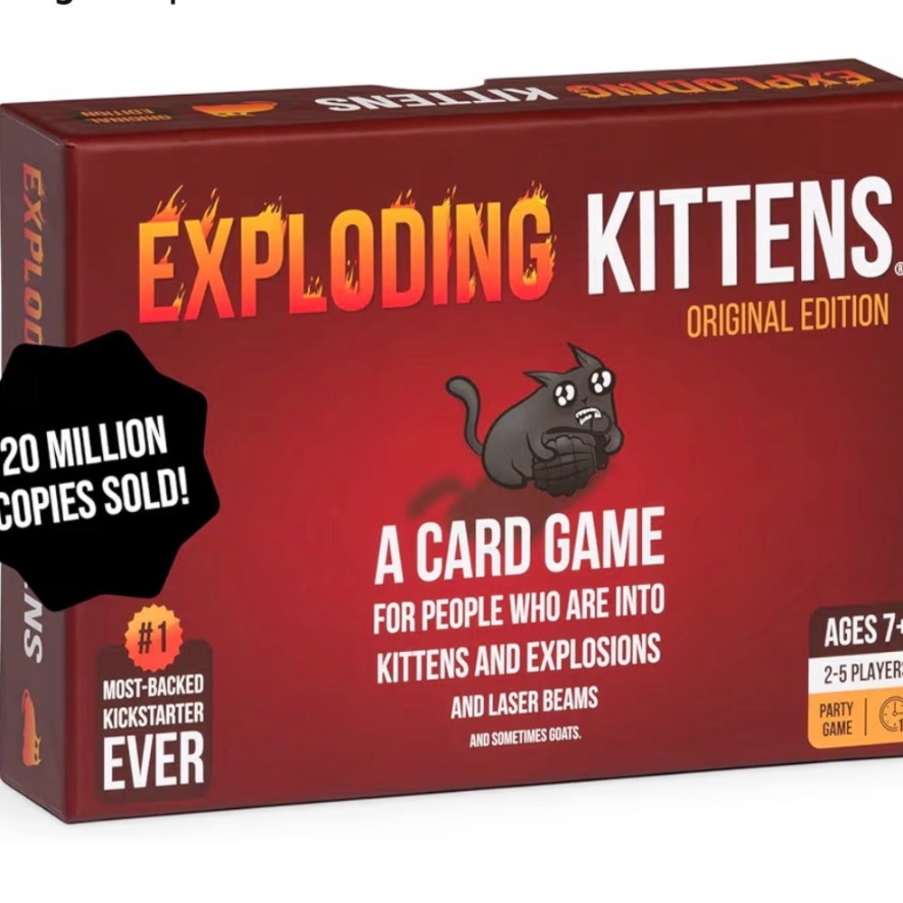 Exploding Kittens Card Game